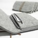 iPhone 4s Case, iPhone 4s Sleeve, iPhone Bag, iPhone Cover with Genuine Leather Strap-D4121