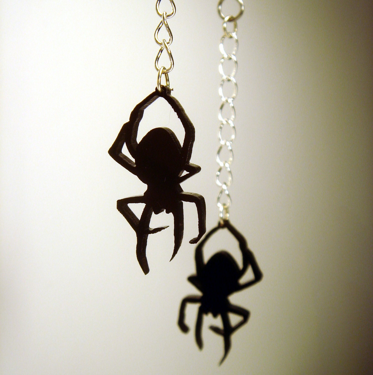 Spider Earrings "Attercop" - Laser Cut Acrylic