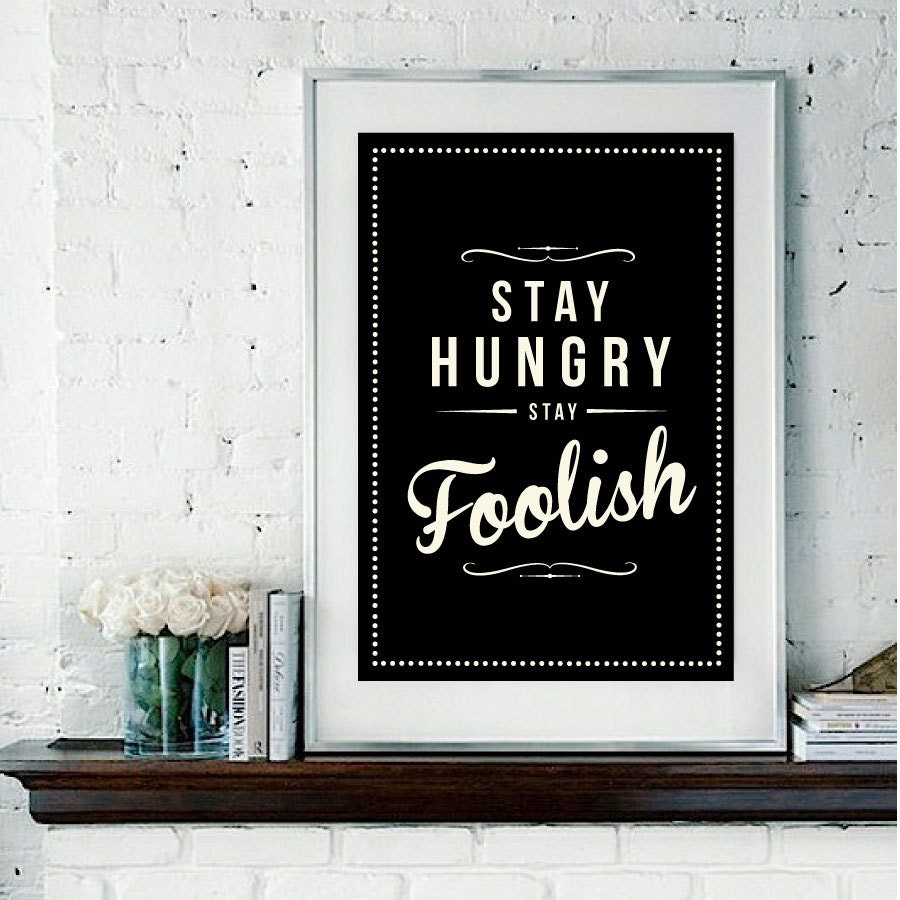 Retro Inspirational Quote Giclee Art Print - Vintage Typography Decor - Customize - Body Instrument UK
