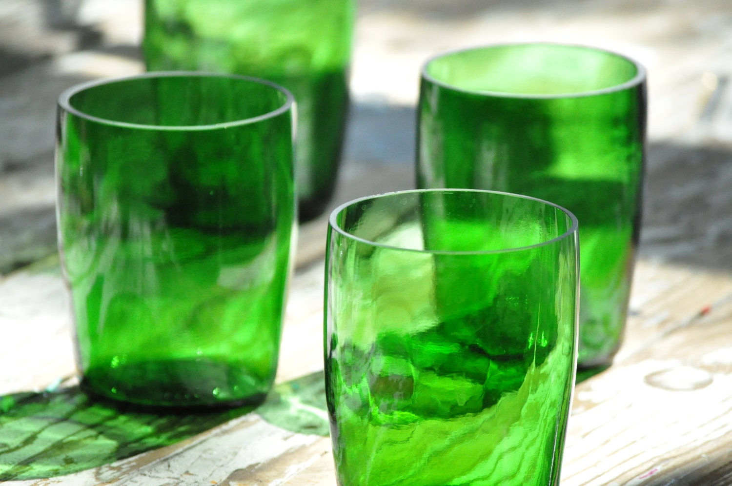 Recycled Drinking Glass, Glass Bottles, Perrier Bottle Drinking Cup