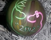 Camo Buck and Doe Heart