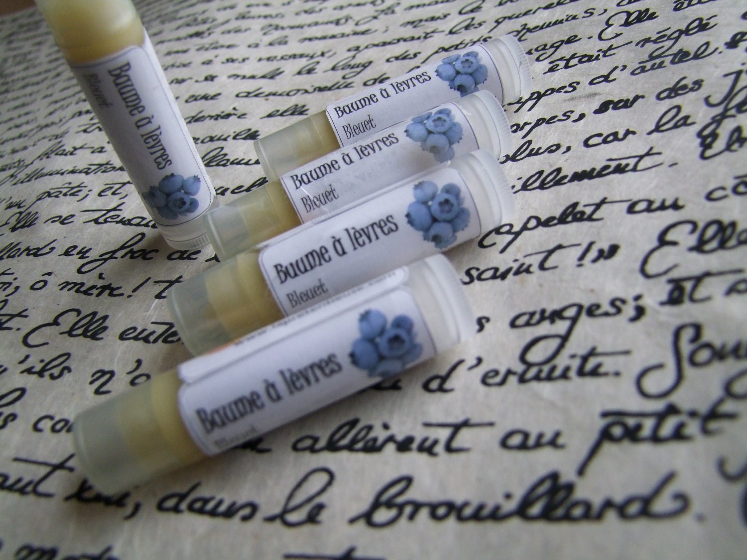Moisturizing and nourishing all natural blueberry lipbalm 4.25 grams 0.15 oz