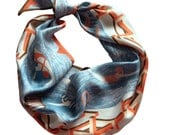 Swimming Pool Silk Scarf
