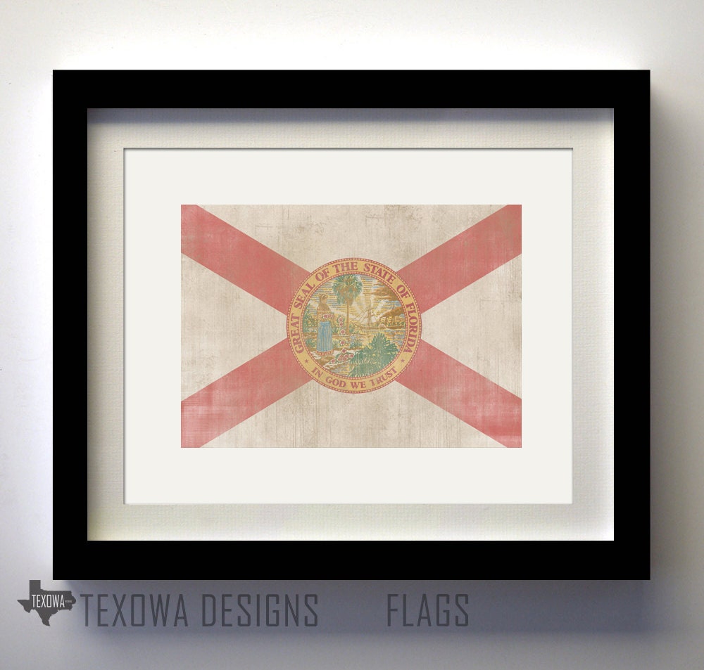 Florida Flag Print