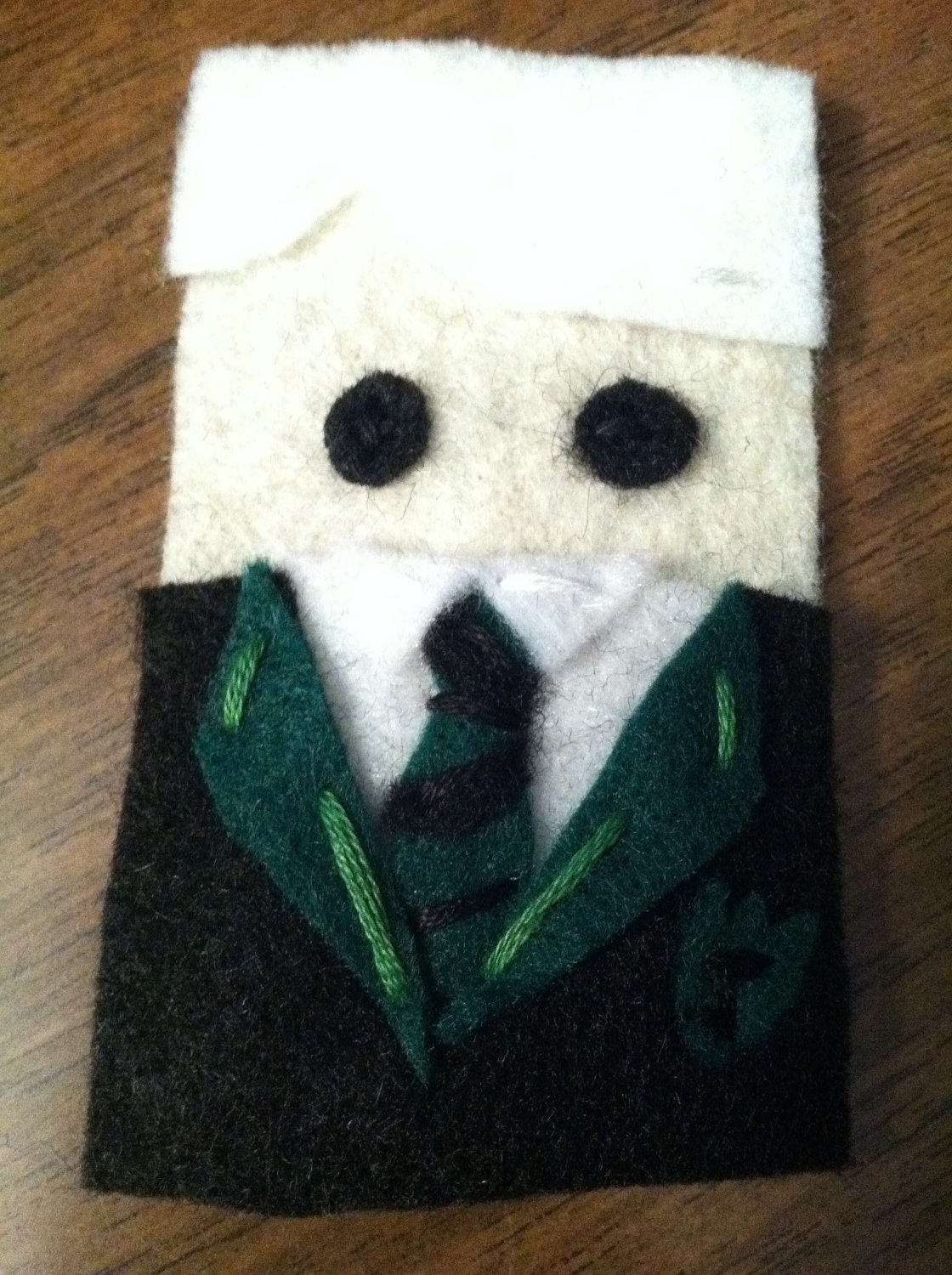 Draco Malfoy Hogwarts Uniform Felt Pillow