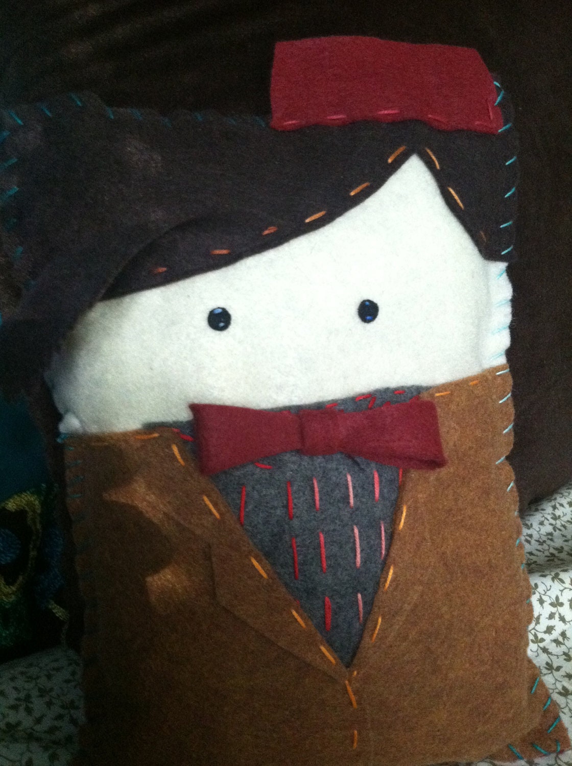 11th Doctor Felt Pillow
