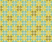 Notting Hill by Joel Dewberry - Square Petal (Citron) - Half Yard