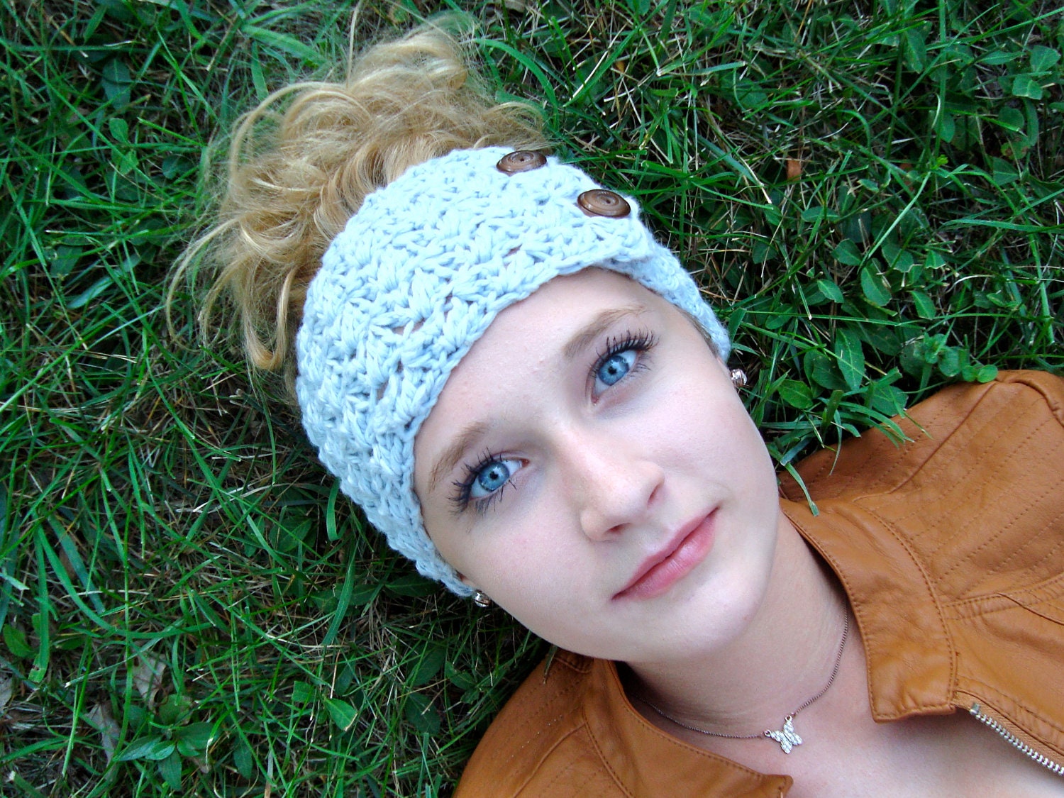Instant Download - CROCHET HEADBAND PATTERN Jane's Tangled Headwrap