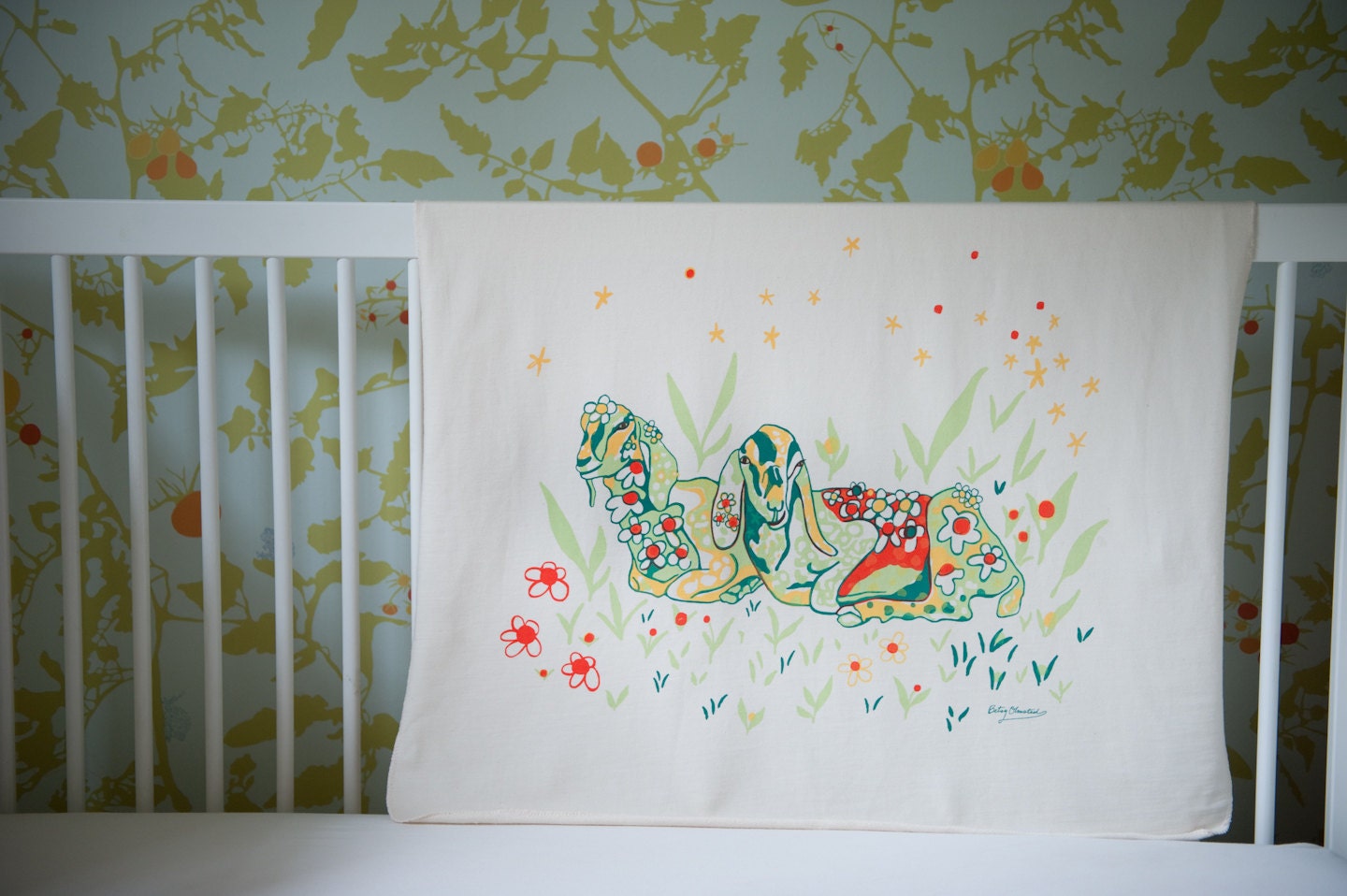 Blooming Goats Organic Blanket