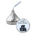 Persoanlized "Sweet Baby Boy" blue Baby Shower Hershey Kisses Labels - sheet of 108