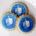 Hanukkah Dreidel Wafer Papers for Cookies -- Chanukah Edible Images