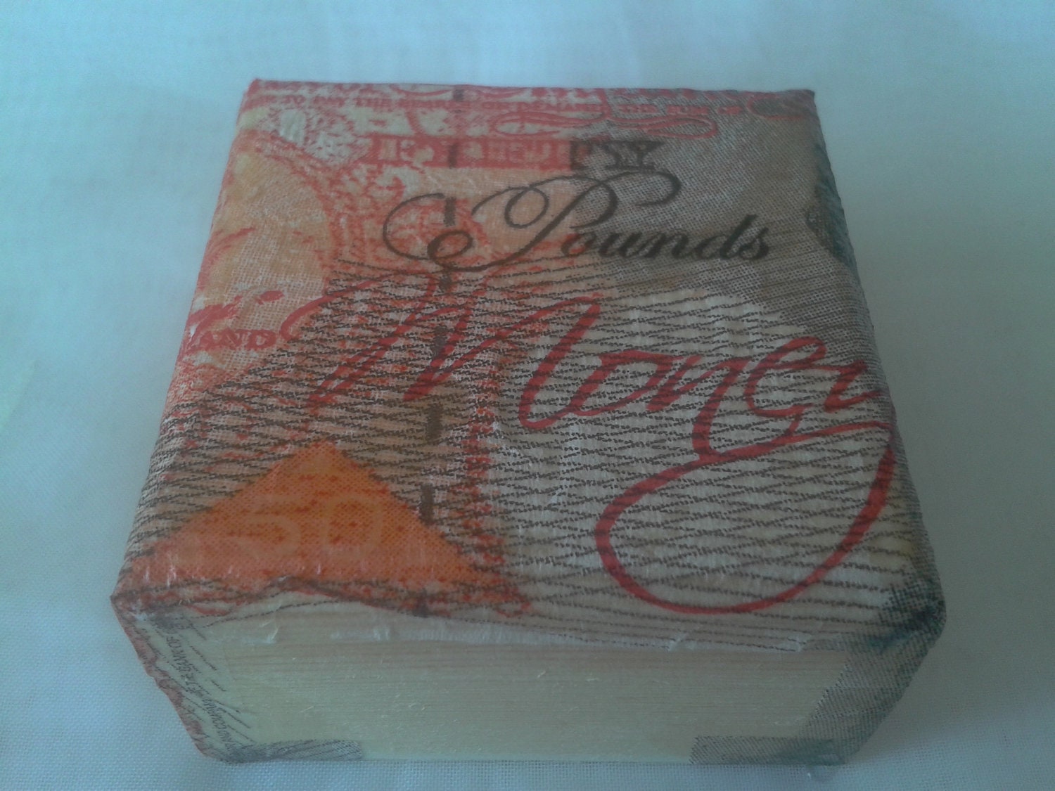GBP 50 Pound Note box