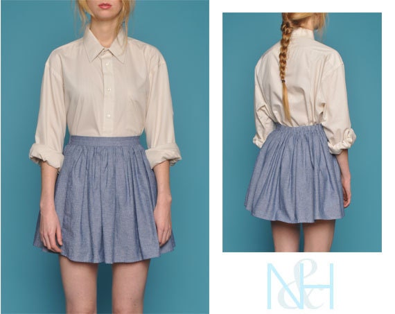 Vintage 80's CHRISTIAN DIOR Cream Button-up with Single Chest Pocket