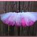 Genevieve - Three Layered Aqua, Hot Pink and Black Tutu - Available in Infant, Toddler, Girls, Teenager and Adult Sizes