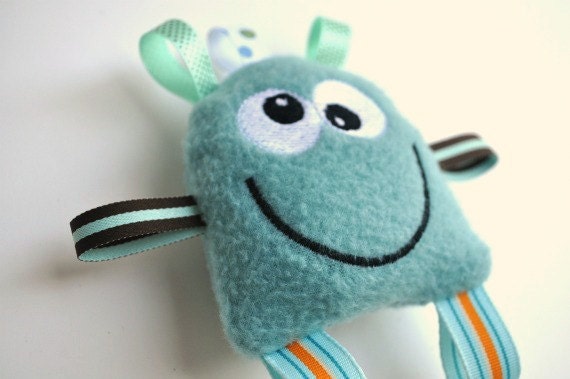 Monster Doll - Monster Plush - Monster Plush Toy - Blue Monster