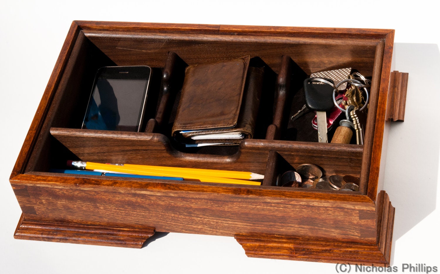 Caribbean Rosewood Man's Valet