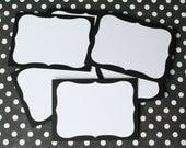 12 Top Note Wedding Place Cards / Escort Cards / Place Setting / Flat Layered Cards