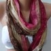 Infinity Scarf Loop Scarf Circle Scarf - Elegant -   It made with good quality chiffon fabric