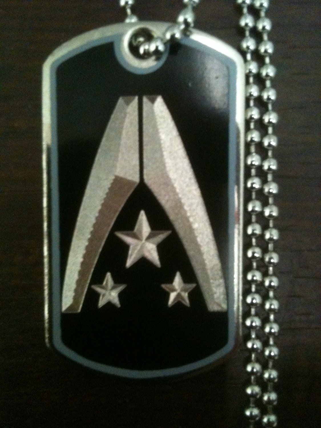 MASS EFFECT Dogtag w/ Ball Chain