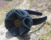 CLEARANCE -- Blue Flower Headband