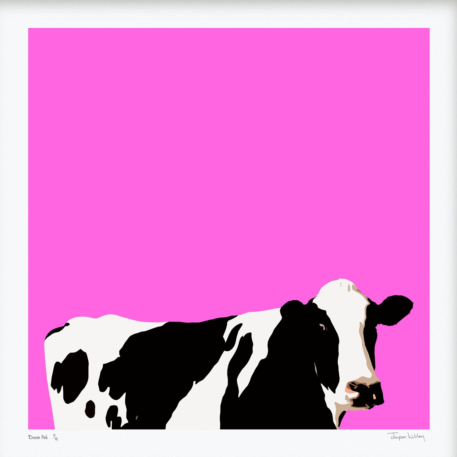 Devon Pink, Giclee Print