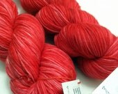 Superwash Merino Fingering in the Most Blood Drained in a Single Evening Colorway