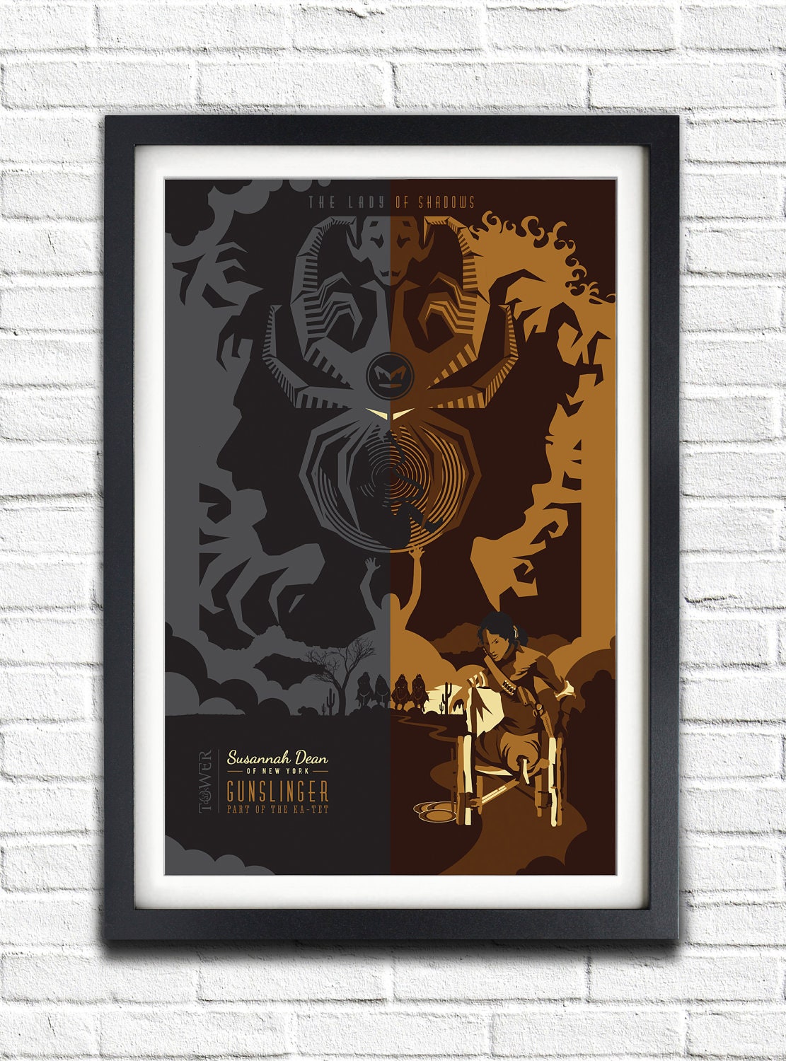 The Dark Tower - Susannah Dean - 17x11 Poster