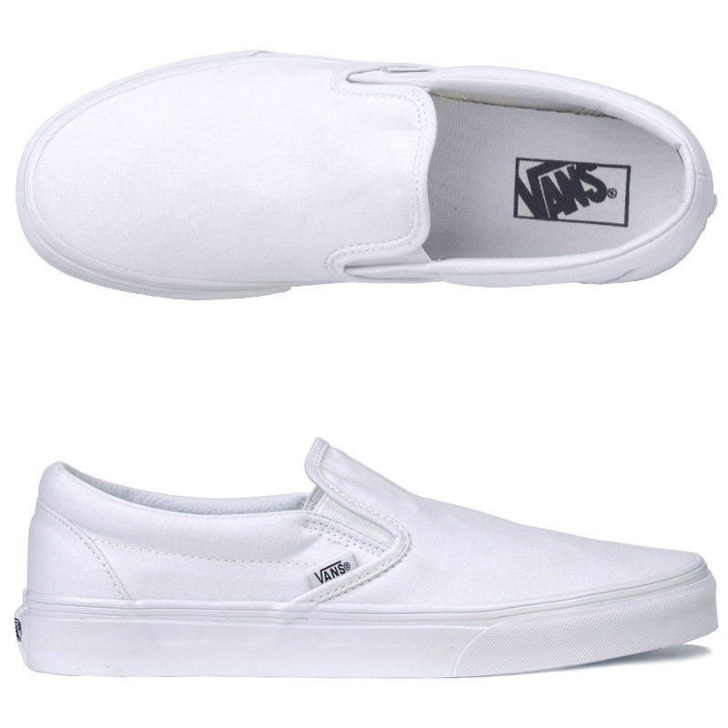 Custom Hand Painted VANS brand slip on shoes