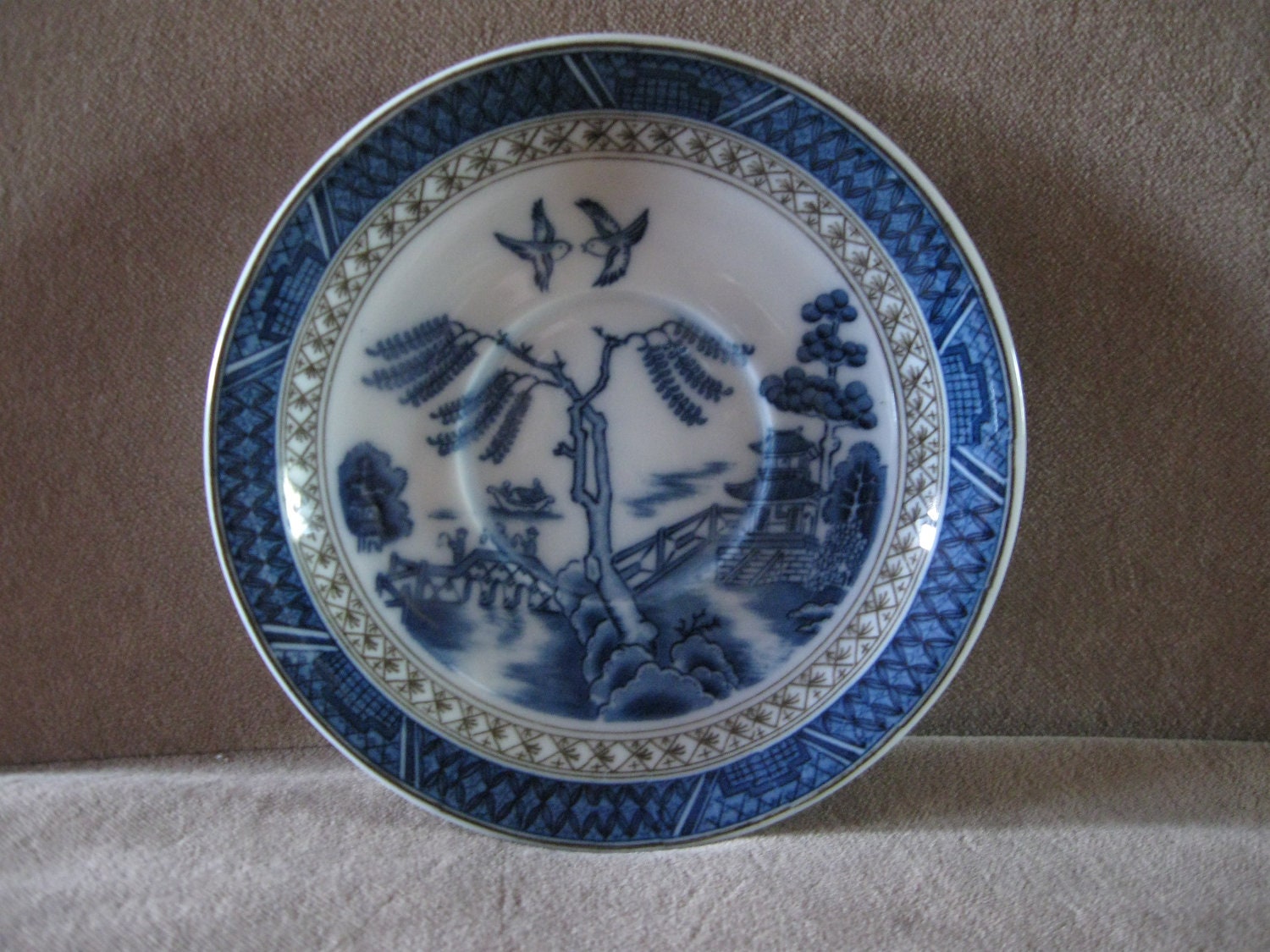 Blue Chinese Cup