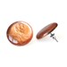Stud earrings round penny American coin ear posts