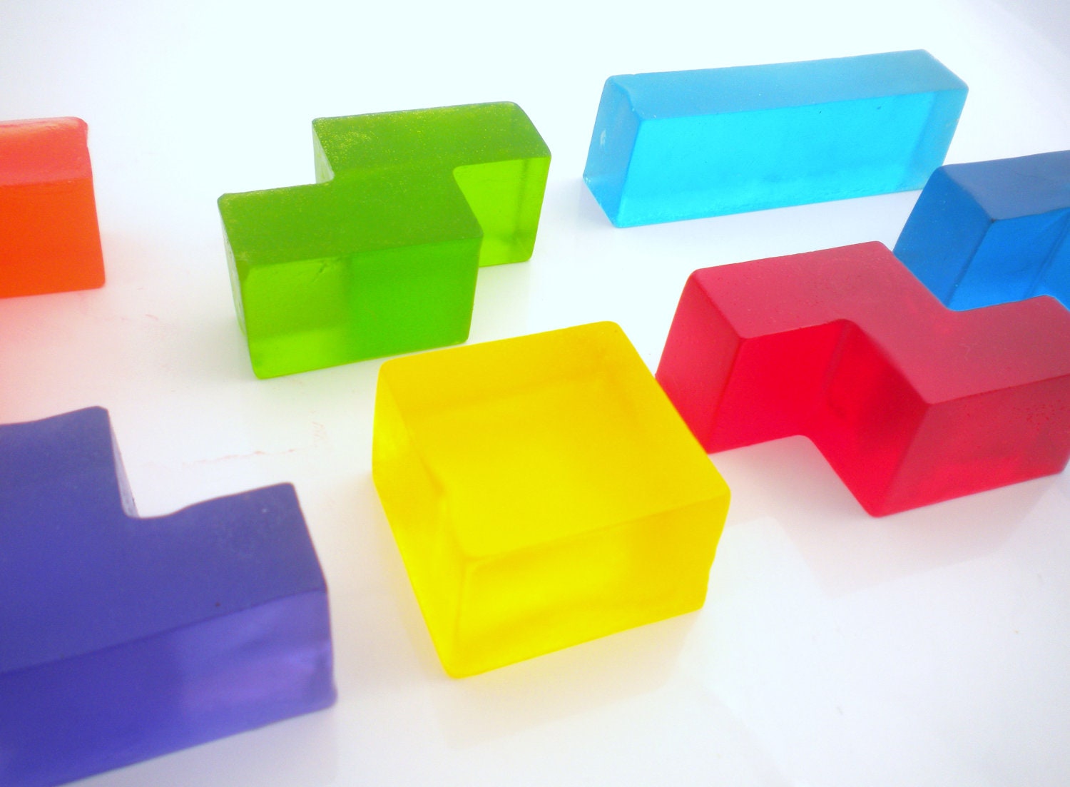 Soap - Tetris Block Soap - Set of 7