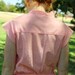 1970s Peachy Keen Knit Dress Medium