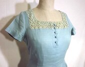 VTG 1950's Light Blue...