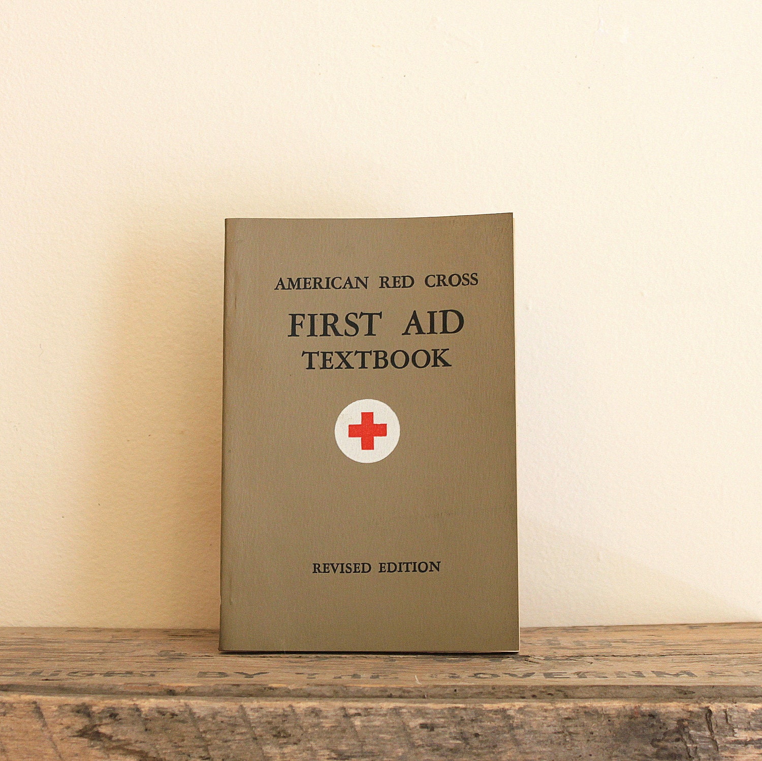 Vintage First Aid Book - American Red Cross 1945