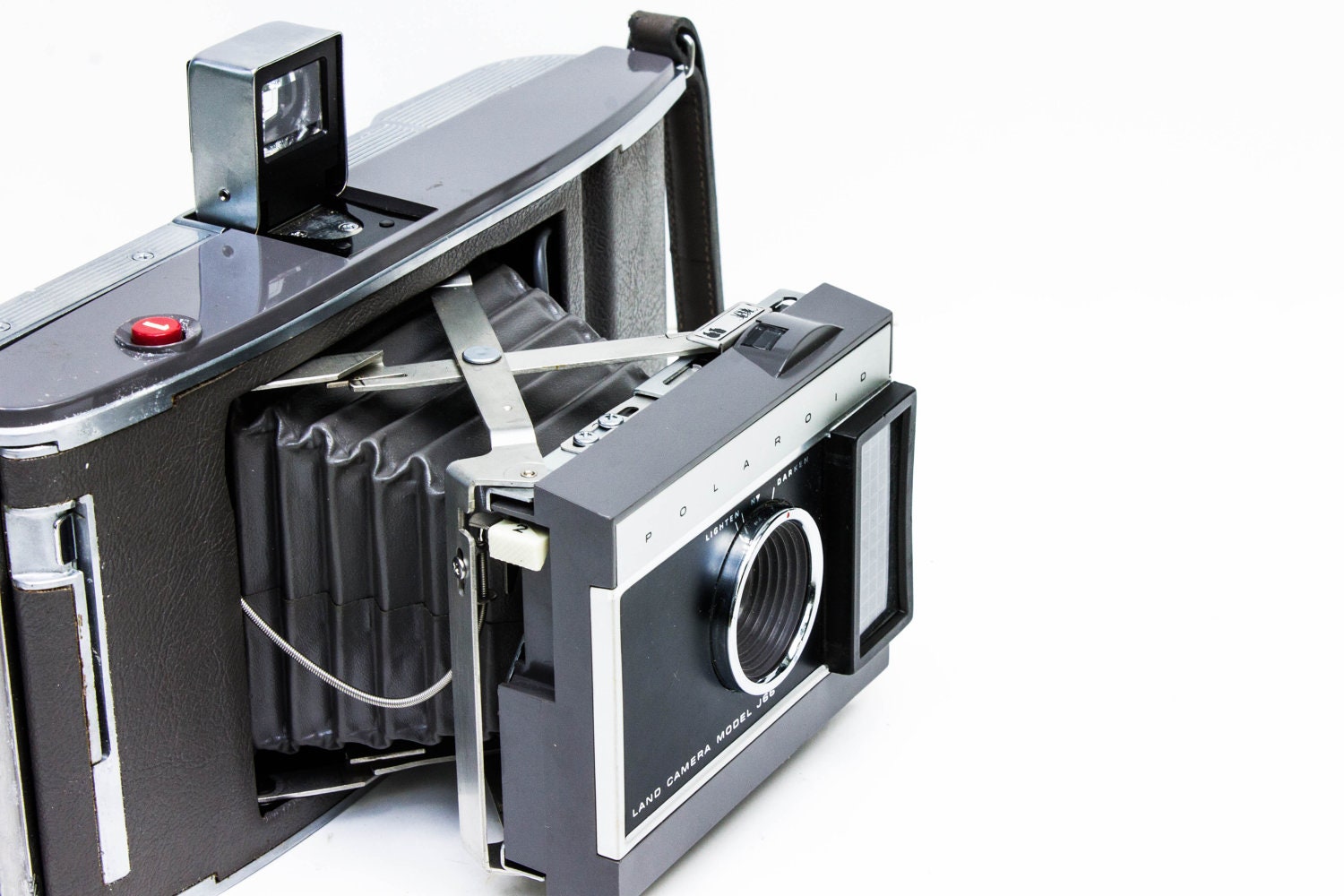 Polaroid Land Camera J66 1960s With Carrying Case