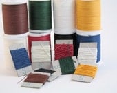 Variety Pack: German Colored Linen Thread, 18/3, non-waxed