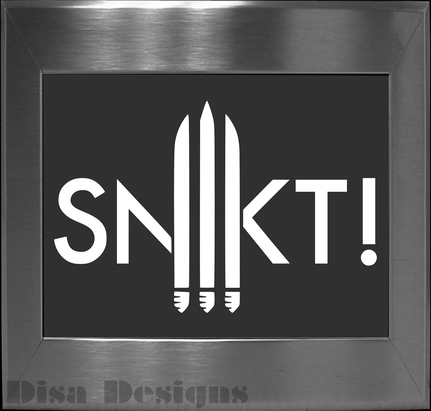 Wolverine inspired "Snikt" vinyl decal - Wolverine decal - X-Men decal - Car decal - Macbook decal