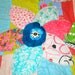 Quilt, Pink Damask, Flowers, Teenagers, Girls, Wall Hanging, Polka Dot, Black and White, Red, Lime Green, Patchwork, Turquoise, Roses