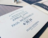 Vintage Wedding Invitations - Romance Type //DEPOSIT//