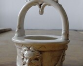Vintage strange Porcelain Well, Gothic,  Steampunk supplies,  Altered art, Mixed media,  Art projects  Collectibles  Home decor Supplies