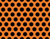 SALE SALE SALE --- Orange Costume Dot From Riley Blake Costume Clubhouse Collection