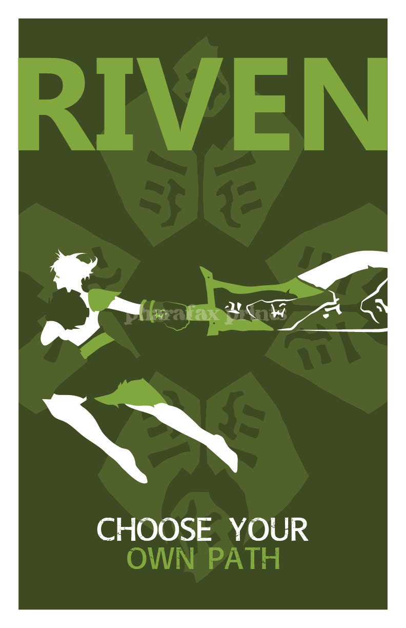 Riven: League of Legends Print