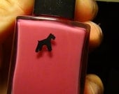 Schnauzer Dog nail art decal sticker set of 25