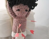 St. Sebastian Amigurumi Crochet Art Doll
