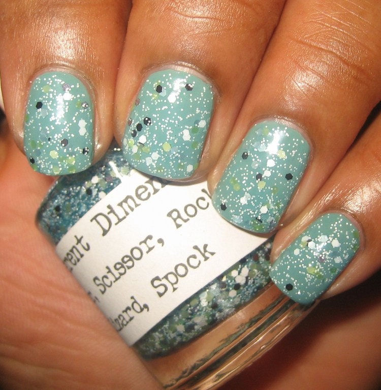 Rock, Paper, Scissors, Lizard, Spock -  Nail Polish 15ml (.5oz)