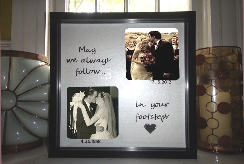 Parents Anniversary Gift, Wedding Gift for Parents, Personalized Frame ...