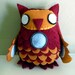 Avengers Iron Man Owl Plush