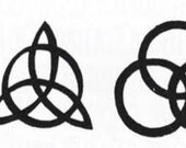 Led Zeppelin 4 symbols vinyl decals - ZOSO