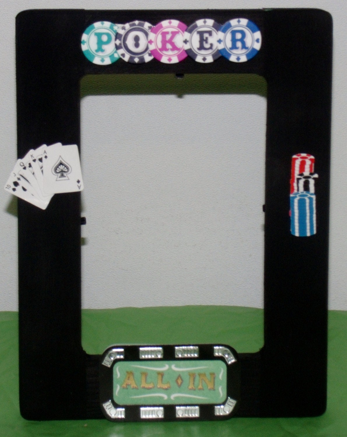 Poker Night Picture Frame