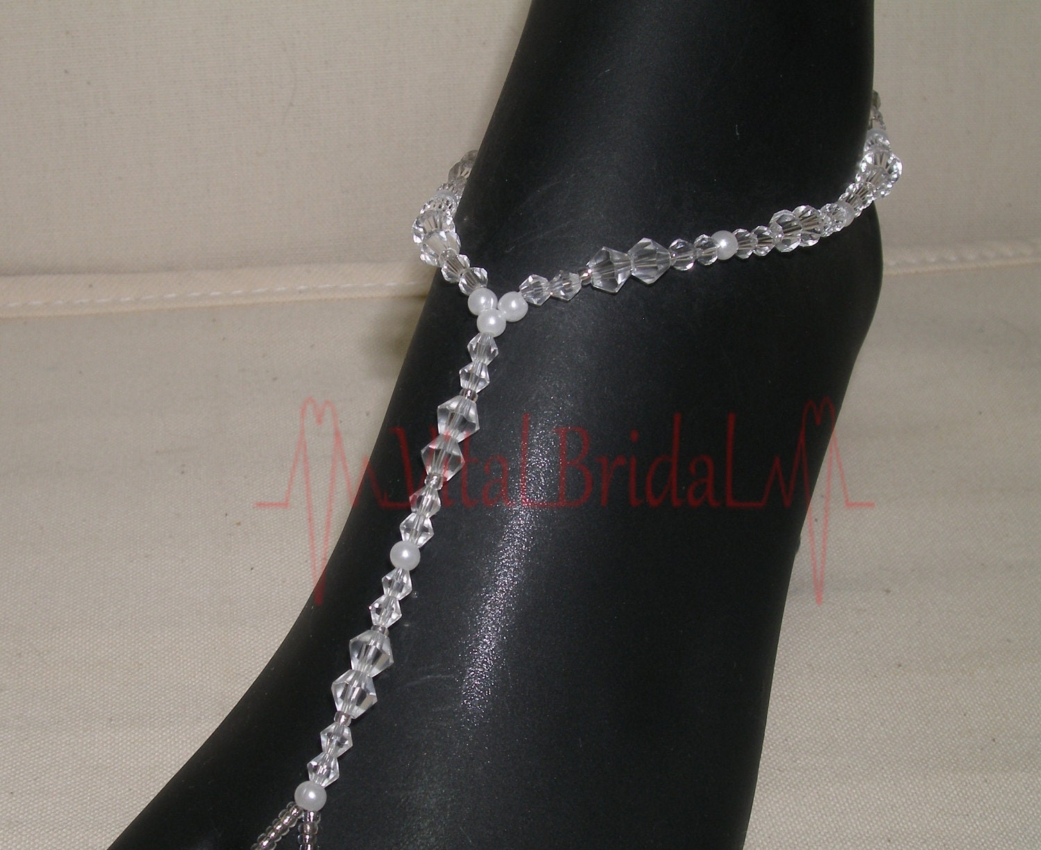 Wedding Barefoot Sandals Crystal Foot Jewelry anklet